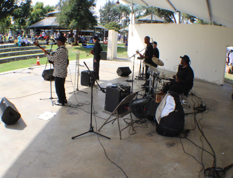 JazzZon Ensemble performing on stage